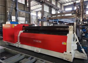 380V 50HZ Hydraulic Symmetric Plate Bending Rolling Machine