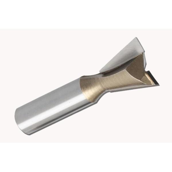 Tungsten Carbide Dovetail Router Bit , Straight Flush Trim Router Cutting Bit