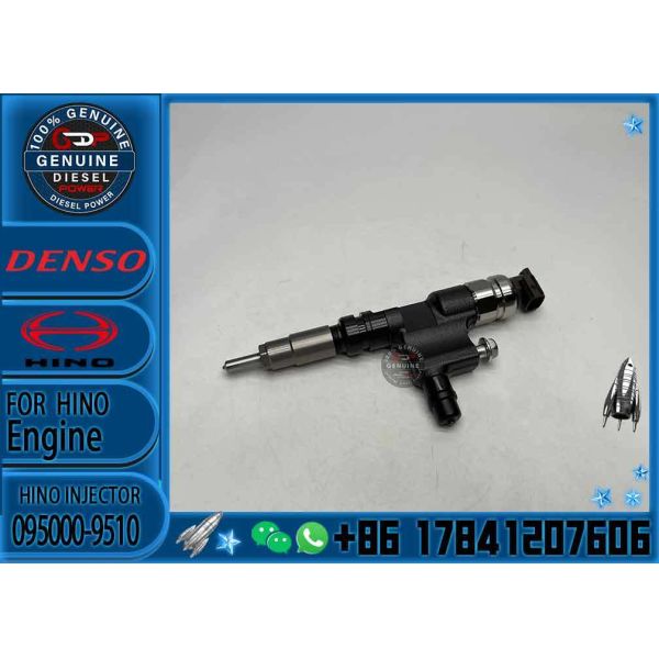 High Precision Common Rail Diesel Engine Injector 095000-6521 23670-79026 23670-E0091 095000-9510