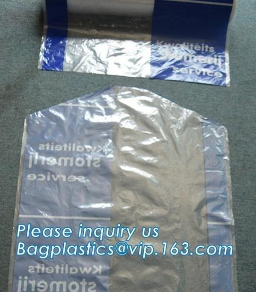 Cheap Custom Printed Garment Bags and Dry Cleaning Bags on rolls,Dry Cleaning Bag For Laundry Hanger,dry cleaning laundry bag for sale