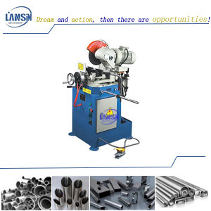 Pneumatic Metal Pipe Cutting Saw Machine Cold Sawing 450mm 4kw