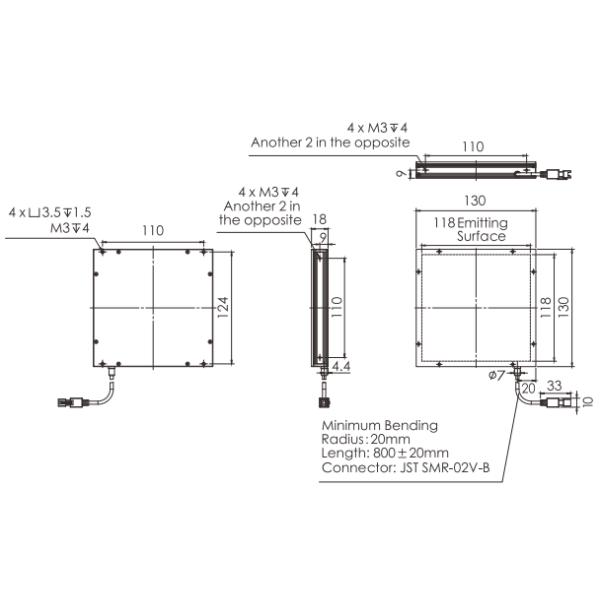 24V Machine Vision Backlight