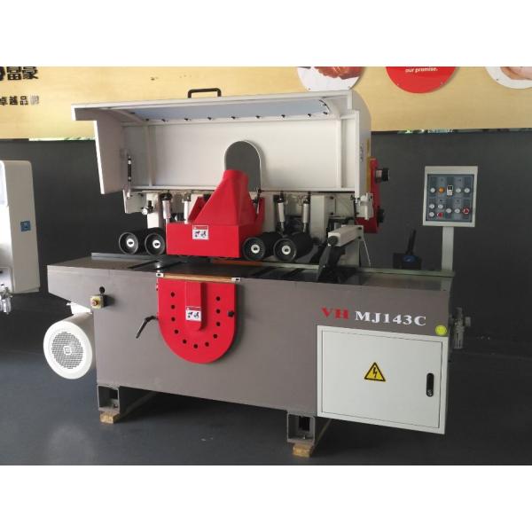 High Precision Multiple Rip Saw Machine 320mm Working Width 100mm Thick Wood
