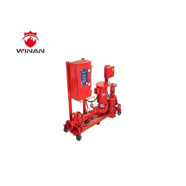 Horizontal Diesel Powered Fire Pump End Suction Water Supply System