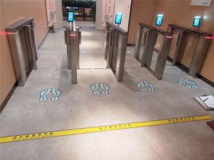 Best AI Dual WDR Camera Security Gate Facial Recognition Entry System wholesale