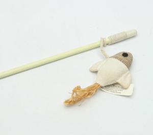 China Luxury Cheap cat toy stick fish cat toy chicken pet toy on sale