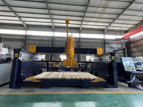 Cheap 5 Axis CNC Bridge Cutting Machine For profiling shapes for sale