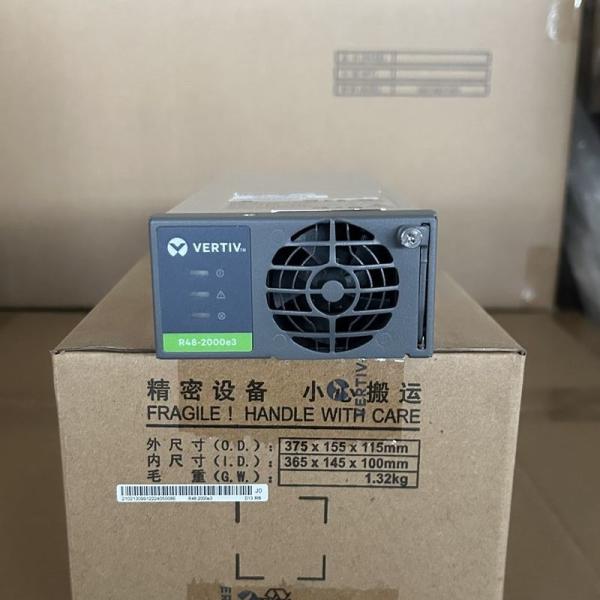 Cheap Vertiv 48V 30A R48-2000e3 Flatpack2 Power Supply Rectifier Module Telelcom Power R48-2000e3 for sale