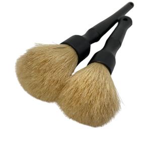 Best Natural Boar Hair Valeting Car Detailing Brush 2pcs wholesale