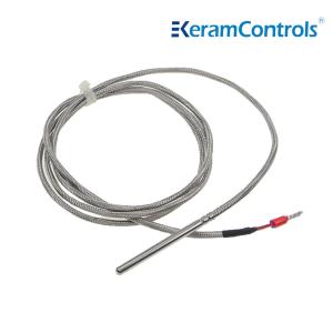 PT100 PT1000 Waterproof Temperature Sensor 3 Wire 30mm