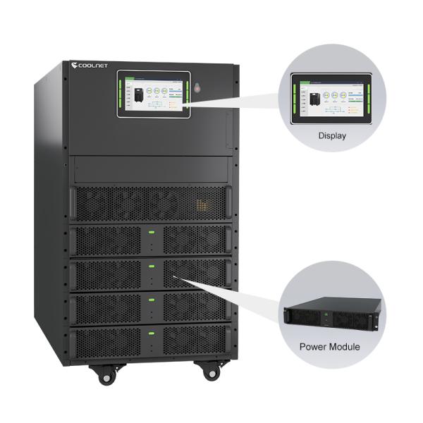 Modular UPS with Component-Level Protection, High Power Density, and Hot-Swappable Design for Seamless Power Management