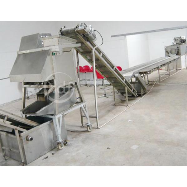 Full Automatic Potato Chips Making Machine Frozen French Fries Machinery