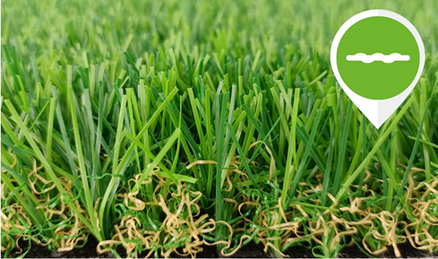 Stem 100 Code Artificial Synthetic Grass Landscaping 30mm 40mm 50mm For Garden