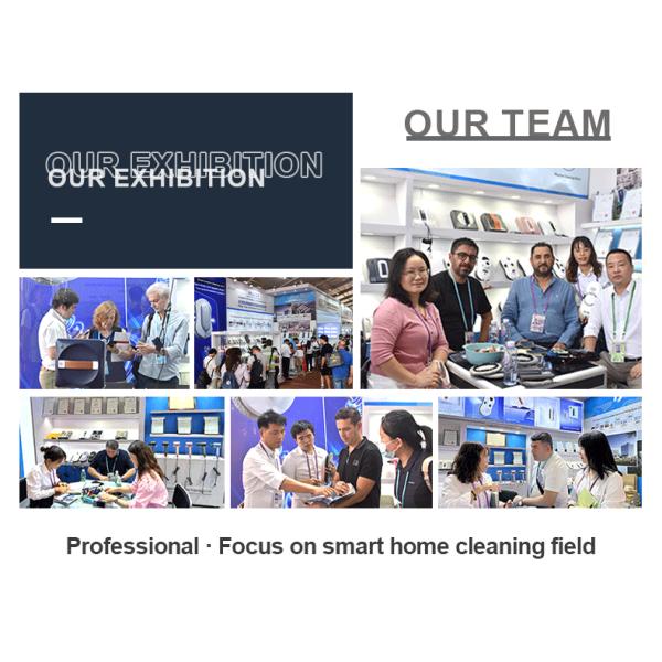 2800 Pa Suction Electric Window Cleaning Robot 5 Mins/m2 Cleaning Speed Remote Control