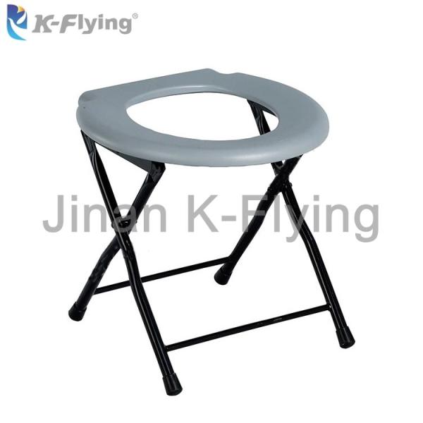 Cheap Simple Steel Medical Rehabilitation Equipment Elderly Disabled Adult Toilet Chair for sale