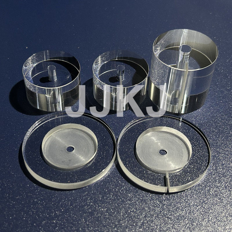 99.999% Purity Sapphire Optical Components DSP 60/40 9 Hardness