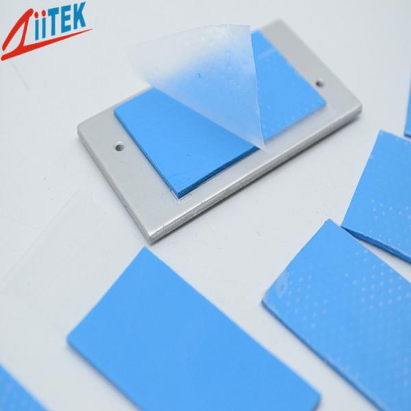 LED controller ultra soft BLUE Thermal Conductive pad 3 W/M-K silicone gap filler 2.75 g/cc