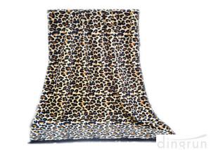 Best Professional Sexy Leopard Custom Printed Beach Towels With Tassel wholesale