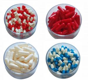Best Medical Empty Gel Capsules Size 1 / 2 Gelatin Capsules For Food Supplement wholesale