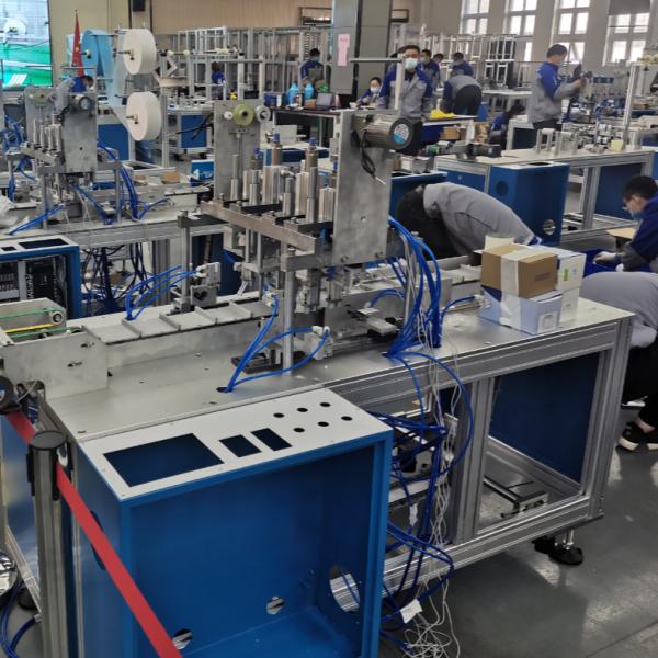 Surgical Fully Automatic Flat Disposable Mask Making Machine