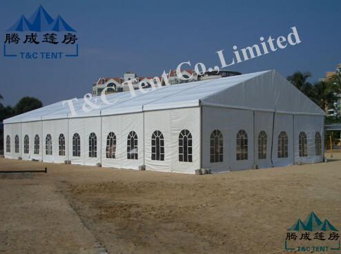 White Trade Show Canopy For Outdoor Exhibition , UV Resistant Commercial Party Tents