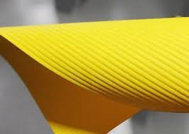 Currugated Air Filter Paper Yellow Color For Light Duty