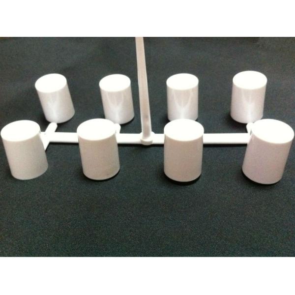 Injection molded plastic wedge