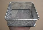 Medical Sterilizing Galvanized Stainless Steel Wire Mesh Baskets For Instrument