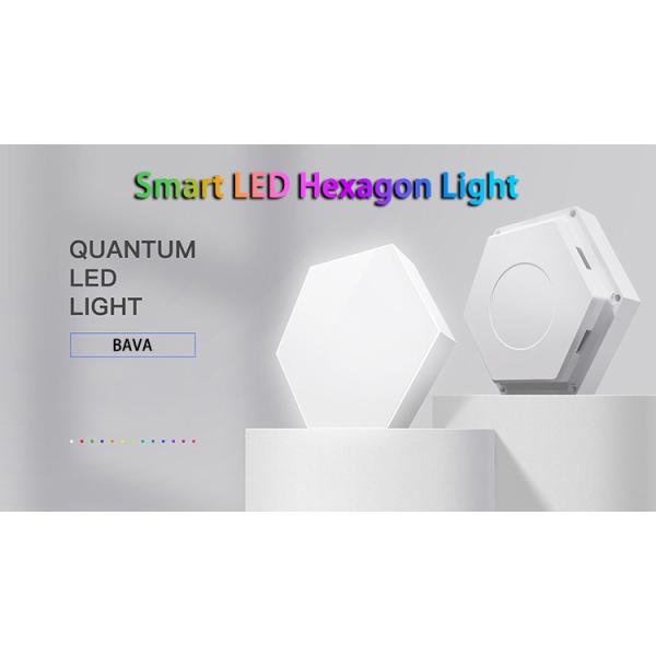 Smart DIY LED Hexagon Wall Lights Quantum Touch Music Syncing