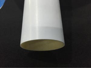 China White Glass fiber Fiberglass Poles Corrosion resistant , Fiber Glass Tube on sale