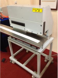 China High Precision Pneumatic Laser PCB Depaneling For PCB Scored Board on sale