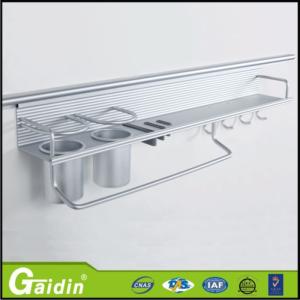Aluminium kitchen chopsticks barrel rack,wall hanging chopsticks rack