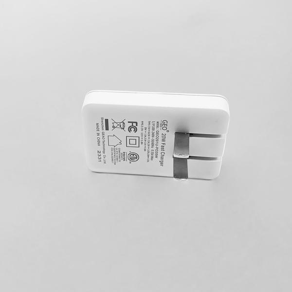 5V 3A GaN 20W PD Fast Charger Portable USB Power Adapter Lightweight