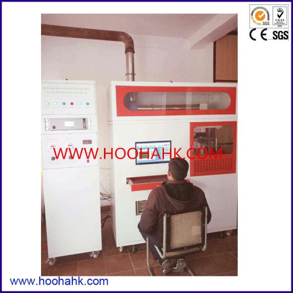 ASTM E1354 and ISO 5660 GB/T 16172 Cone Calorimeter Heat Release Rate Flammability Testing machine