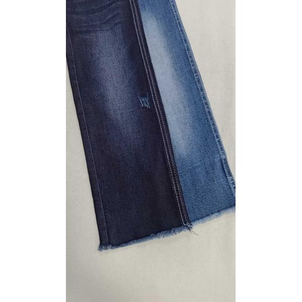 Middle elastic Siro 9.7oz Dark indigo with full width 180cm construction 10+10x12/40/75TR Denim fabric JSD3431 for men jeans