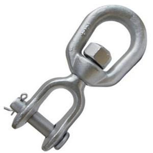 Best Zinc Plated Rope Rigging Hardware Hot Dip Galvanized Jaw End Swivel Crosby G403 wholesale