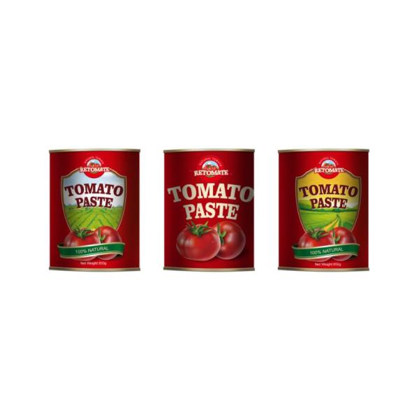 Superior Quality 850g Canned Tomato Paste Proudly Boasts A 28/30% Brix Concentration