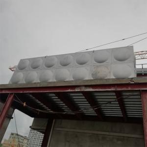 Best Rectangular Silver Water Tank , Purification Super Insulated Hot Water Tank wholesale