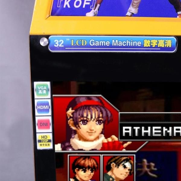 32 Inch Coin Operated Fighting Video Game Machine Arcade Cabinet Fighting Game Machine