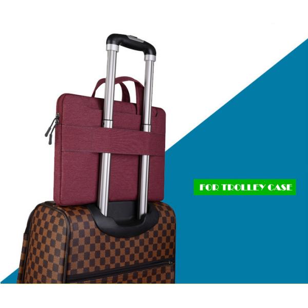 Good quality waterproof material business pattern laptop bag with straps customized logo accepted