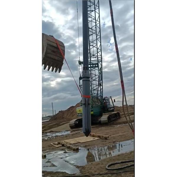 Top Feed Vibroflotation Technique For Compacting Soil Deep Foundation Solutions