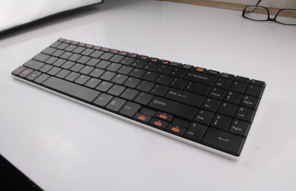 Cheap wireless standard keyboard with touch key functions for sale