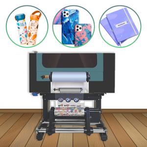 China A3 Uv Roll To Roll Printer Digital Dtf All In One Printer For Pen Sticker Two Xp600 Heads on sale