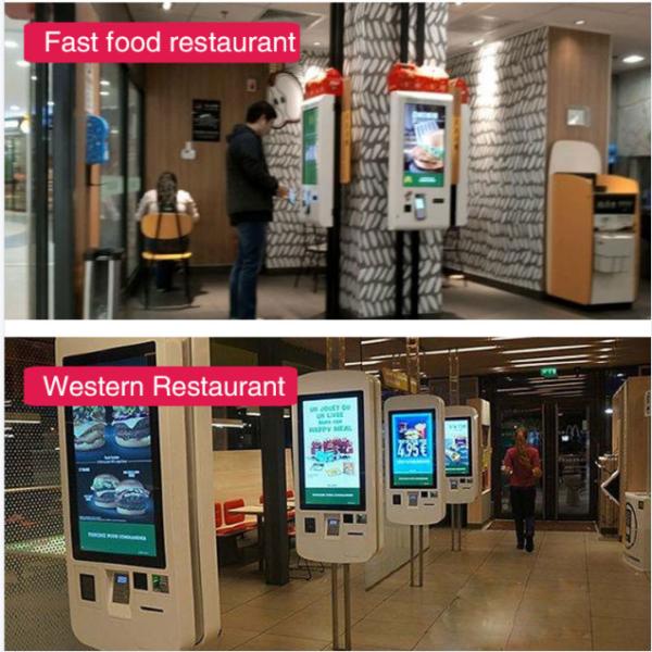 Android / Windows OS WiFi Touchscreen Self Service Payment Kiosk