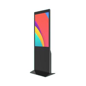 43 Inch Indoor Standing Kiosk Standalone Digital Signage Player