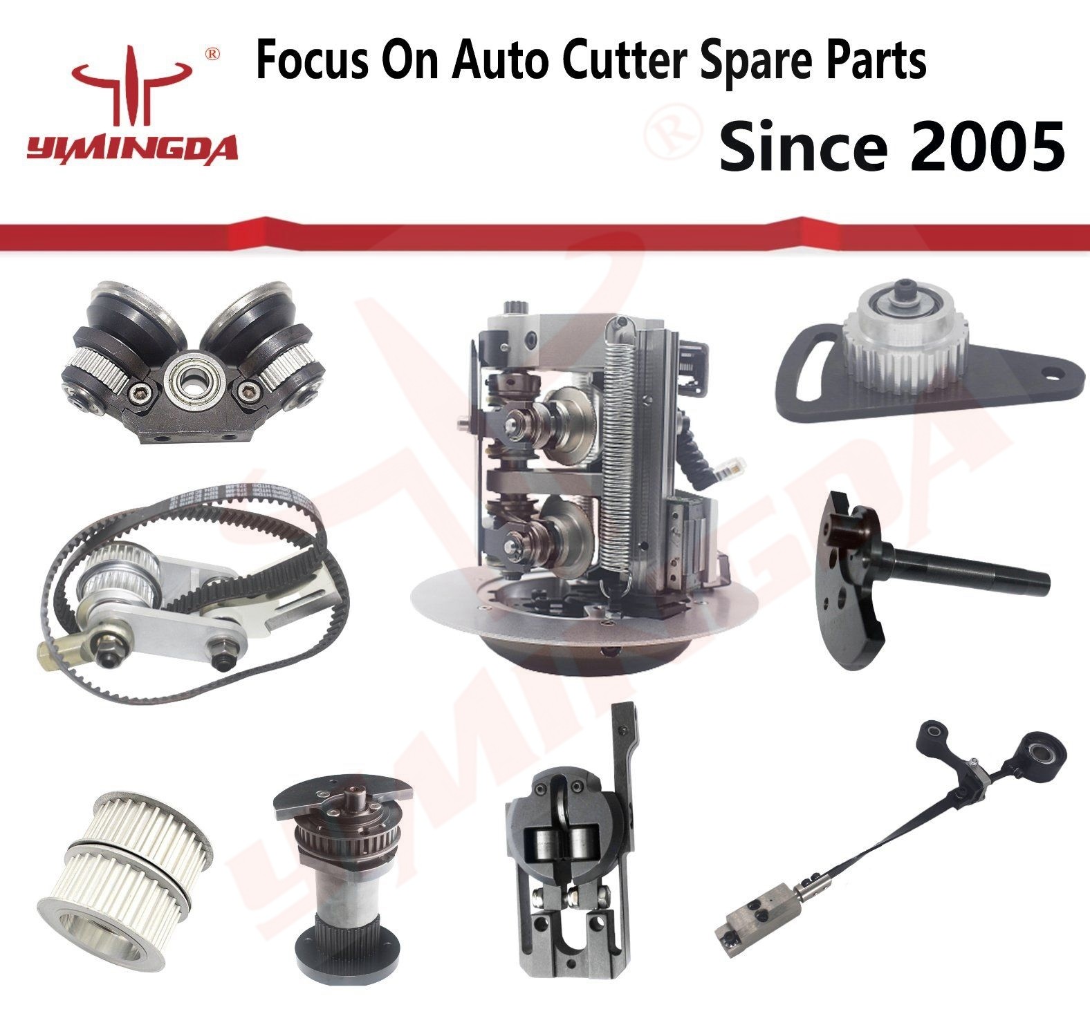 Part No 035-028-013 Knife Holder One Way Cut Auto Cutter Machine Spare Parts