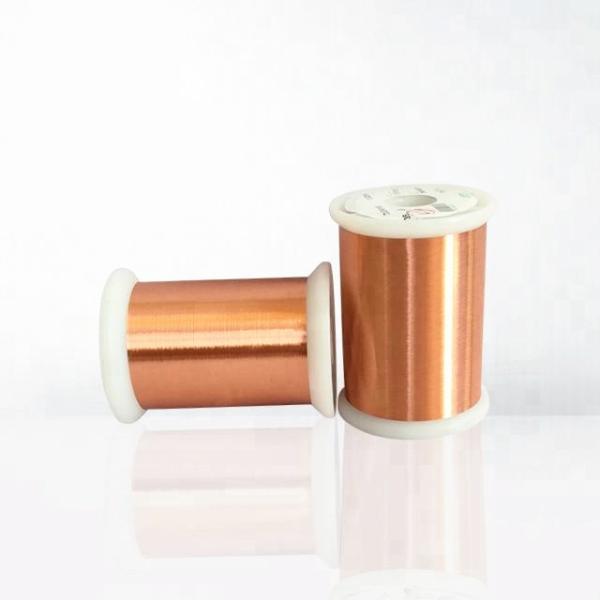 Cheap Copper Magnet Wire Solderable 0.012 - 0.8mm Enameled Wire For Relays / Transformer for sale