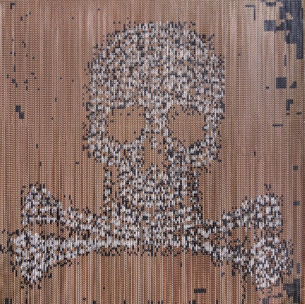 Light Weigh Metal Mesh Curtain Anodizing Powder Coating Polishing Brushing 1m-3m High Strength Fireproof