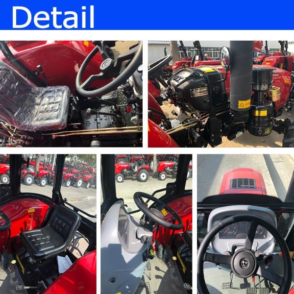 Luzhong 40--55HP 4X2/ 4X4 4WD Farm/Lawn/Garden/Large/Diesel Farm/Farming/Agricultural/Agri Tractor with ISO