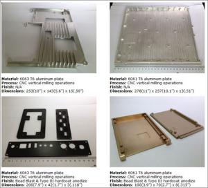 China Alloy 3003 CNC Custom Machined Precision Aluminium Parts ISO9001 on sale